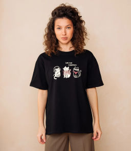 Футболка #КТ88003 (1), чёрный