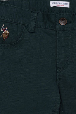 U. S. Polo Assn Темно-зеленые брюки из плотной ткани для мальчика - U.s. polo assn фото 8