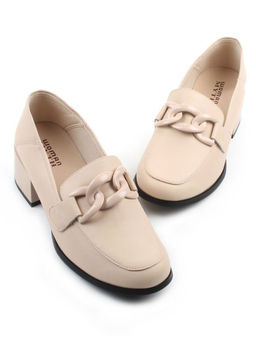 06-M27-35 BEIGE Туфли женские (натуральная кожа)