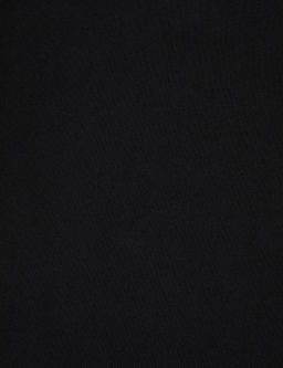 Siyah Slim Fit %100 Pamuk Fermuarl_ Polo Yaka Ti__rt