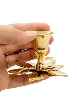 Подсвечник (полиш) № П4152/1/1 4 шт /упак - Ганг фото 5