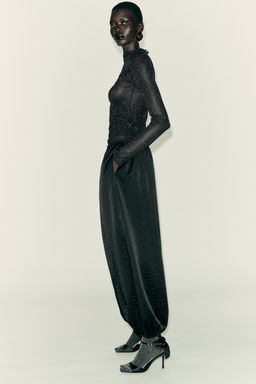 METALLIC THREAD TOP - Zara фото 3