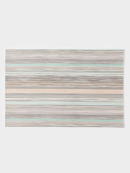 Набор салфеток сервировочных на стол Доляна «Дождь», 4 шт., 45×30 см, цвет бирюзово-белый