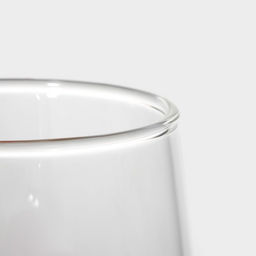 Кружка «Арбузик», 300 мл, с деревянной крышкой, стекло, прозрачная