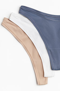 Pack de 3 bragas Thong de microfibra - H&m фото 6