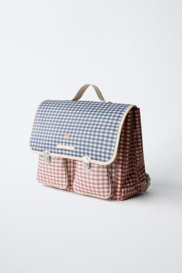 MOCHILA CARTERA VICHY / Multicolor - Zara фото 2