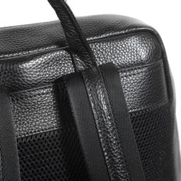 Рюкзак мужской, кожа, MIRONPAN 30283 Черный  фото 6