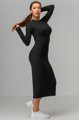 Женское облегающее платье миди Happyfox