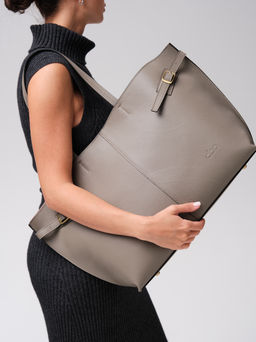 Сумка Laura DBR 31170 серо-коричневый  фото 4