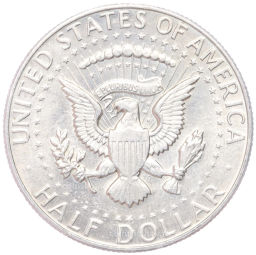 1/2 доллара (50 центов) 1968 года D США