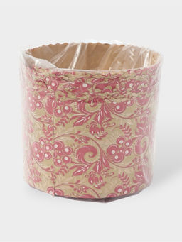 Формы для выпечки кулича бумажные, одноразовые, набор 10 шт., 13.4×9.5 см, красные