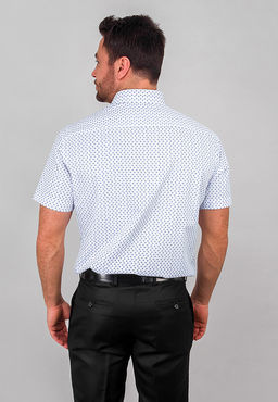 Сорочка мужская короткий рукав GREG 123/109/2084/ZS/1  фото 6