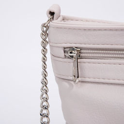 Сумка кросс-боди на молнии, цвет бежевый - Simaland фото 5