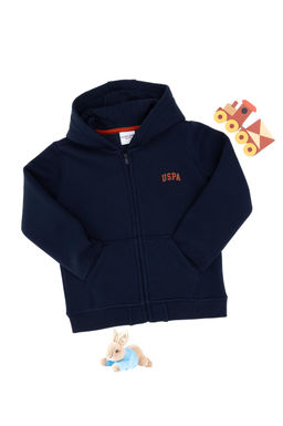 Темно-синий вязаный кардиган для мальчика Неожиданная скидка в корзине