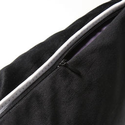 Наволочка декоративная Этель Кант, 45х45, цвет чёрный, велюр (100% пэ)  фото 8