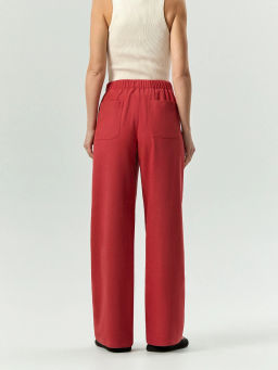 Emka / Брюки прямого кроя из трикотажа фото 4