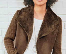 Кардиган, коричневый - Ashley brooke фото 5