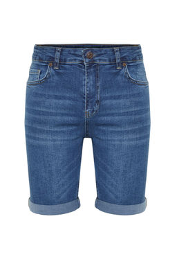 Orta Mavi Skinny Fit Denim Kot Sort TMNSS21SR0486