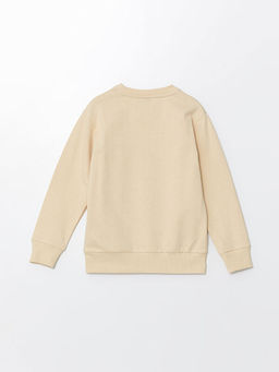 Bisiklet Yaka Erkek ?ocuk Sweatshirt