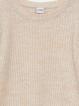 Bisiklet Yaka Basic Uzun Kollu K?z ?ocuk Triko Kazak - Waikiki фото 2