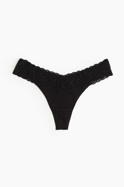 Pack de 10 bragas Thong de encaje - H&m фото 15
