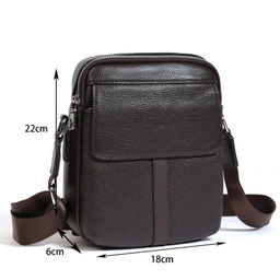 Сумка мужская, кожа, MIRONPAN 33601 Коричневый