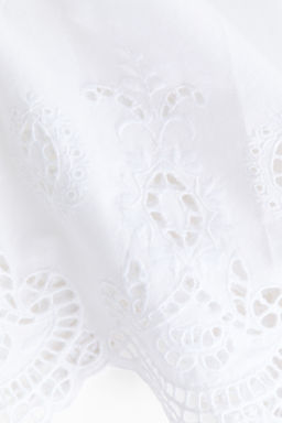 Falda en bordado ingl?s con cord?n de ajuste - H&m фото 3
