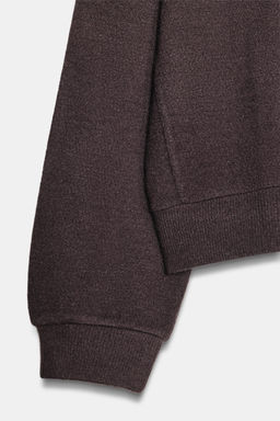 SOFT LONG SLEEVE SWEATSHIRT - Zara фото 7