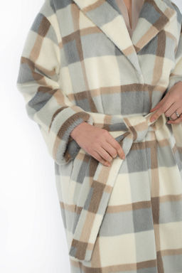 Пальто женское демисезонное (пояс) - El podio фото 6