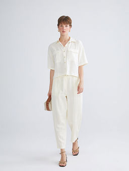 Beli Lastikli Kad?n Pantolon