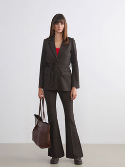 Beli Ku?akl? Kad?n Blazer Ceket