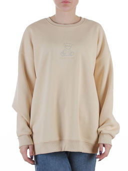 5012-1 BEIGE Свитшот женский (100% хлопок)