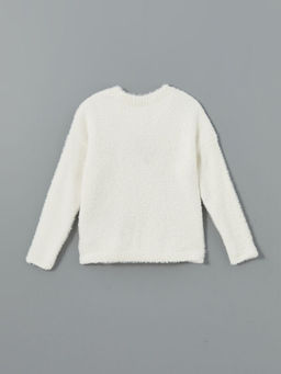 Bisiklet Yaka K?z ?ocuk Triko Kazak - Waikiki фото 2