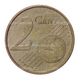 Монета 2 евроцента 2000 года Испания