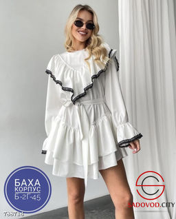 Женское платье с рюшами - Bruno фото 4