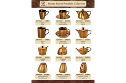 Блюдо 22*20*8,5 см 1,2 л Бронза - Elan gallery фото 17