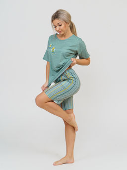 856 Пижама "Зеленый"