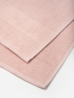 Махровое полотенце c бортом цвет персик, 50х90см,100% хлопок - New star фото 2