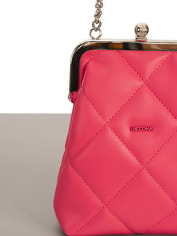 LACCOMA сумка Китти-Ф826-арбузный эко кожа хлопок  фото 3