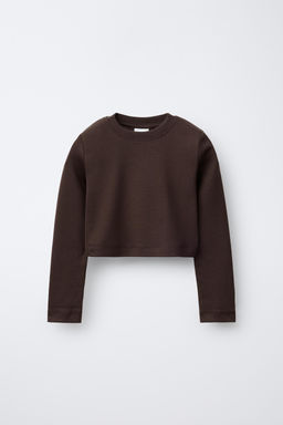 BASIC CROPPED T-SHIRT