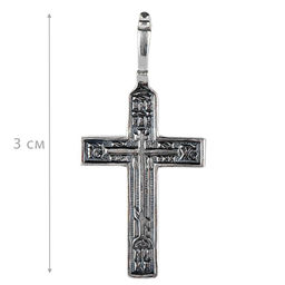 Крест, без вставки, ТРК3-015ч