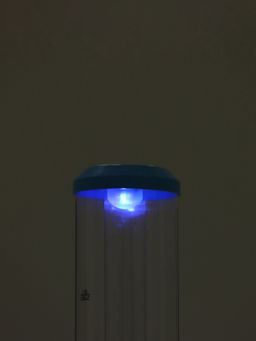 Башня пивная TowerRocket, колба 3 л, ёмкость для льда, подсветка, пластик, голубая - Simaland фото 9