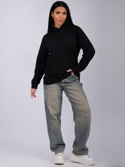 Худи Ханна, футер 2-х нитка начес - Малина фото 12