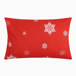 Наволочка Этель 50*70 Снежинки 100%хлопок, бязь, 125 гр/м2