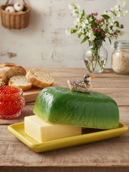 Масленка 16*12*12,5 см "Уточка", керамика