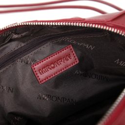Женская сумка Mironpan арт. 63021 Бордовый  фото 7