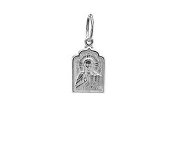 Подвеска из серебра без вставки, ТРИ-012