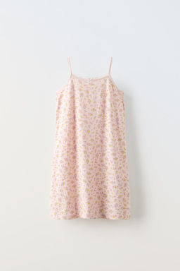 6-14 YAS/ CICEK DESENLI ASKILI GECELIK