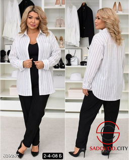 Рубашка женская из хлопка