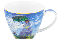 Чашка 250 мл с блюдцем для десерта 20*10*2 см Прогулка NEW BONE CHINA - Elan gallery фото 18